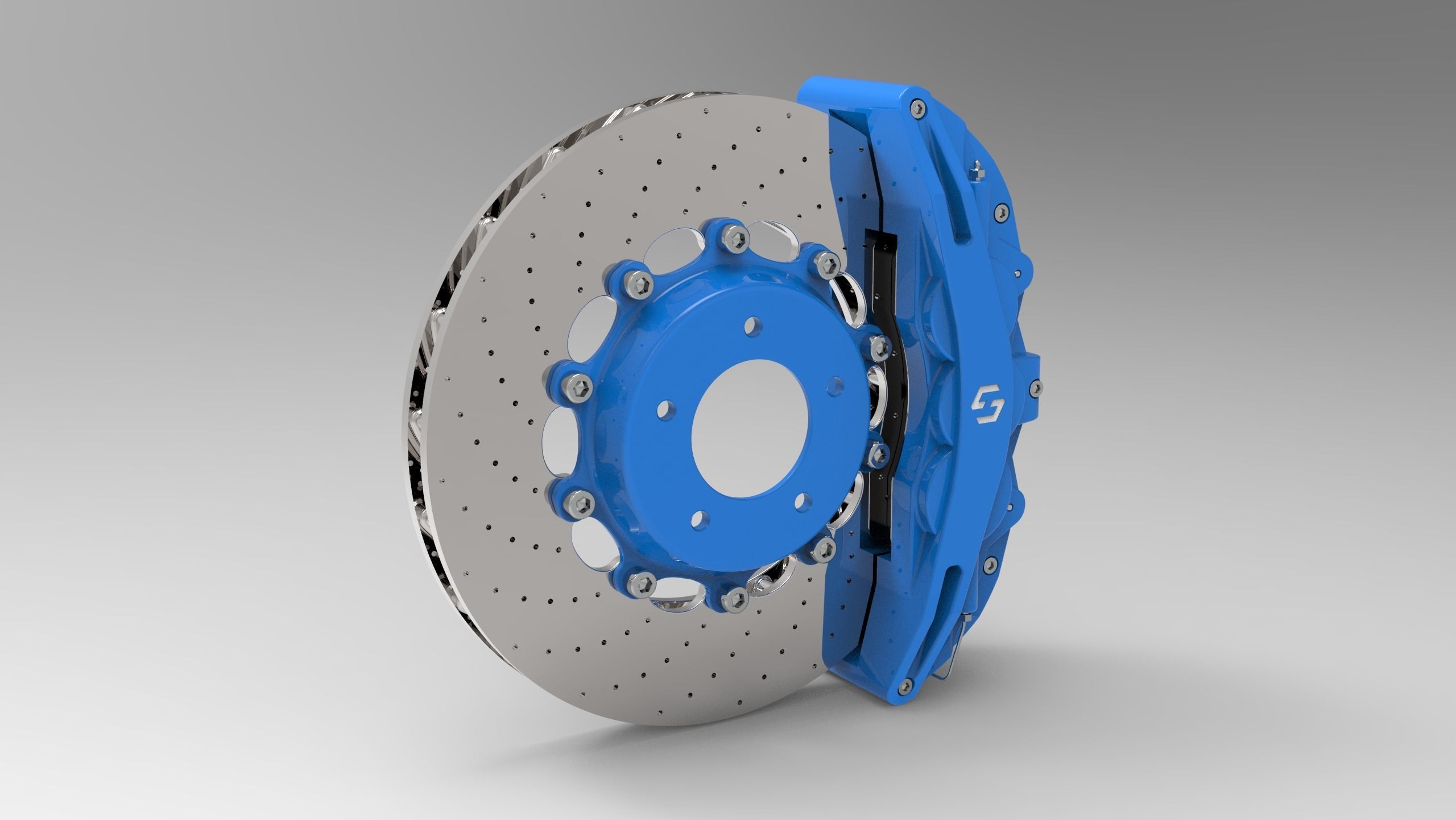 Disc brake 3D model_23
