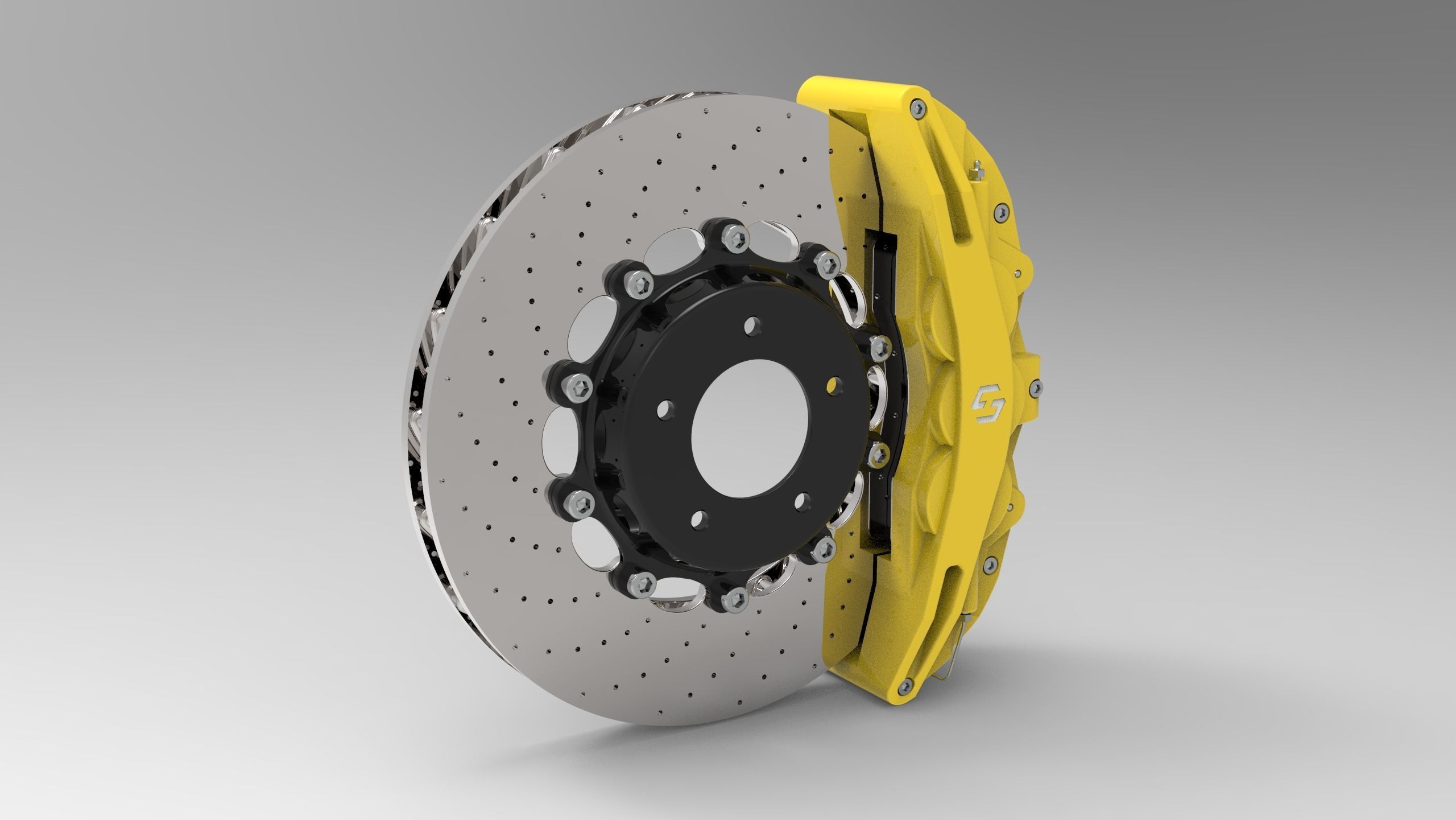 Disc brake 3D model_19