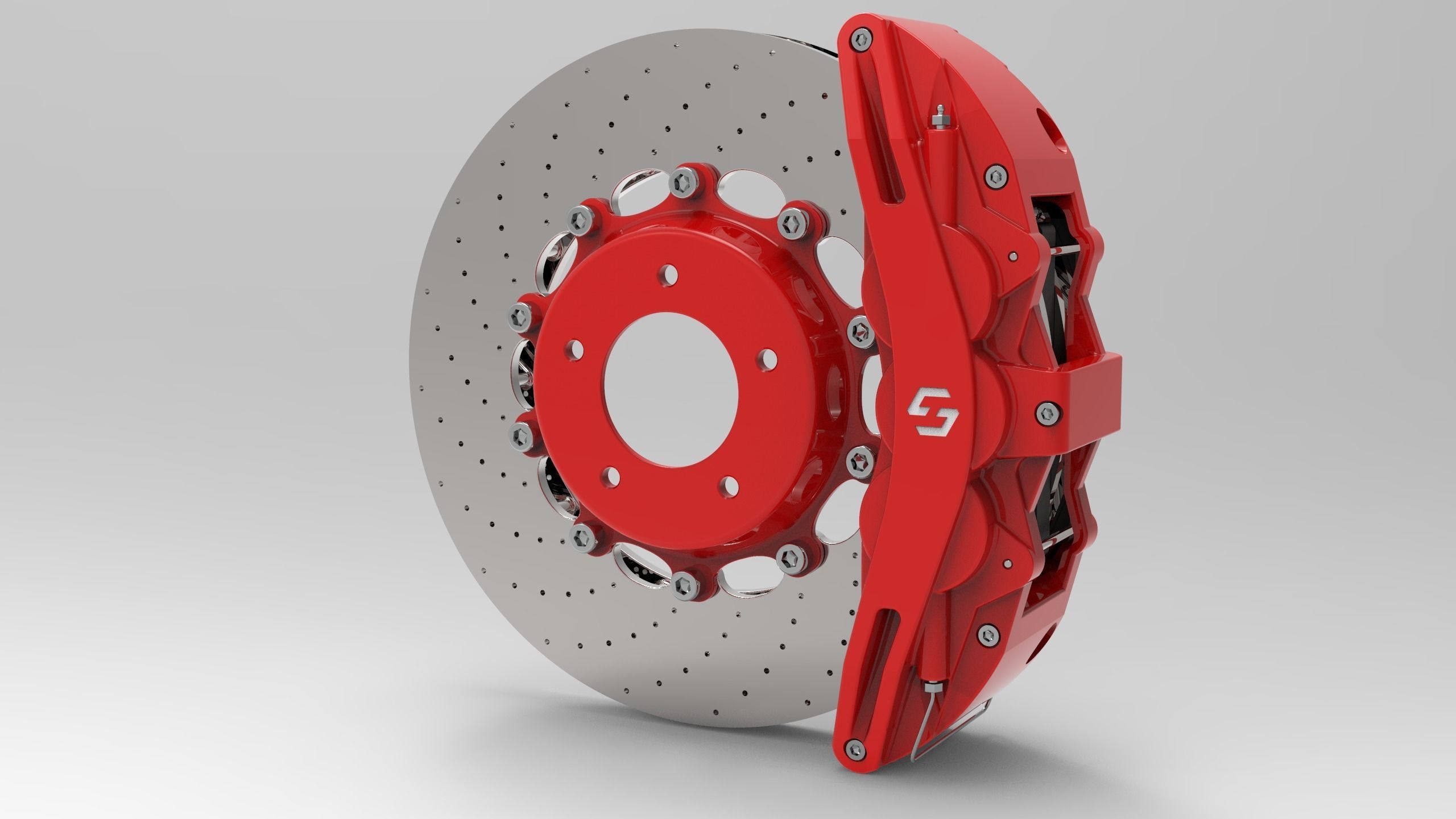 Disc brake 3D model_11