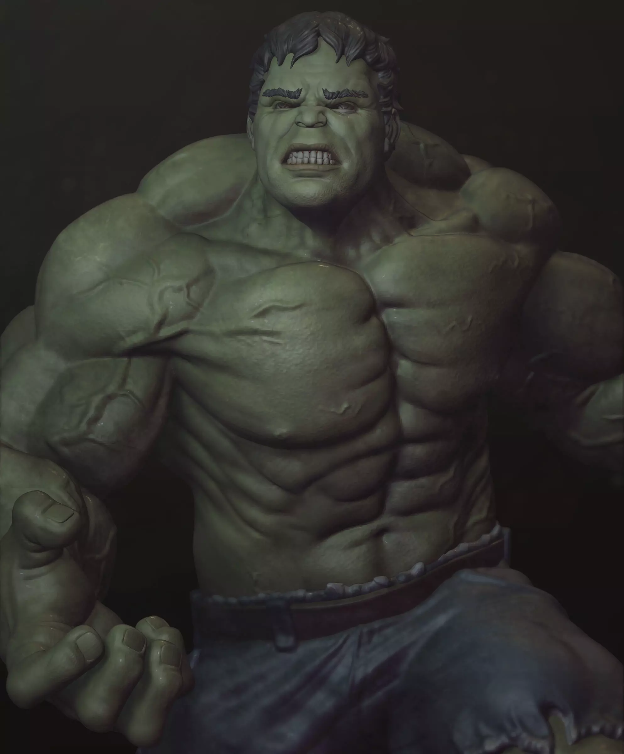 Hulk Smash 3D print model_0
