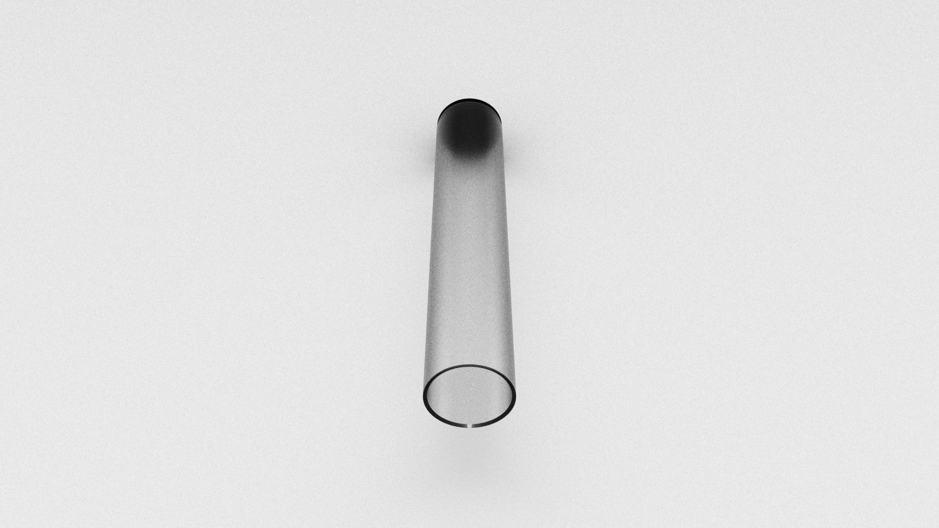 Clear Cylinder Retail Packaging 3D model_4