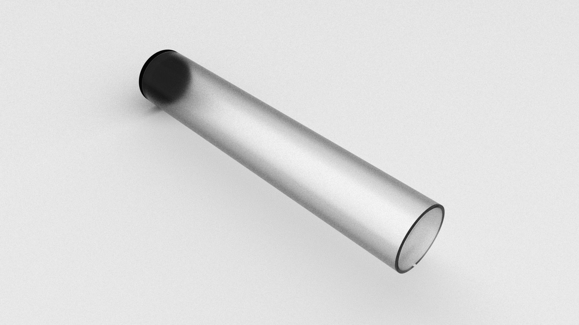 Clear Cylinder Retail Packaging 3D model_5
