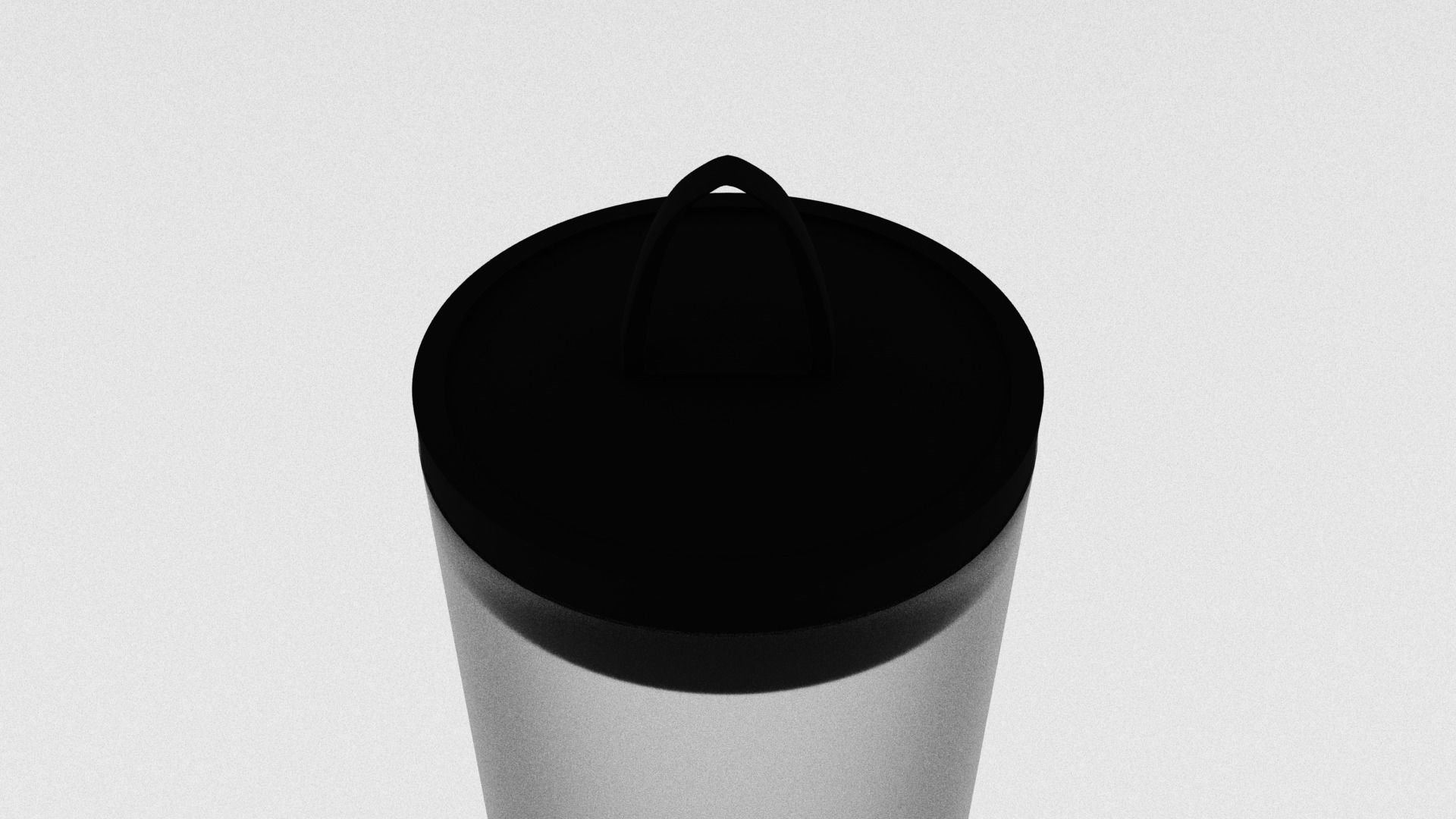 Clear Cylinder Retail Packaging 3D model_3