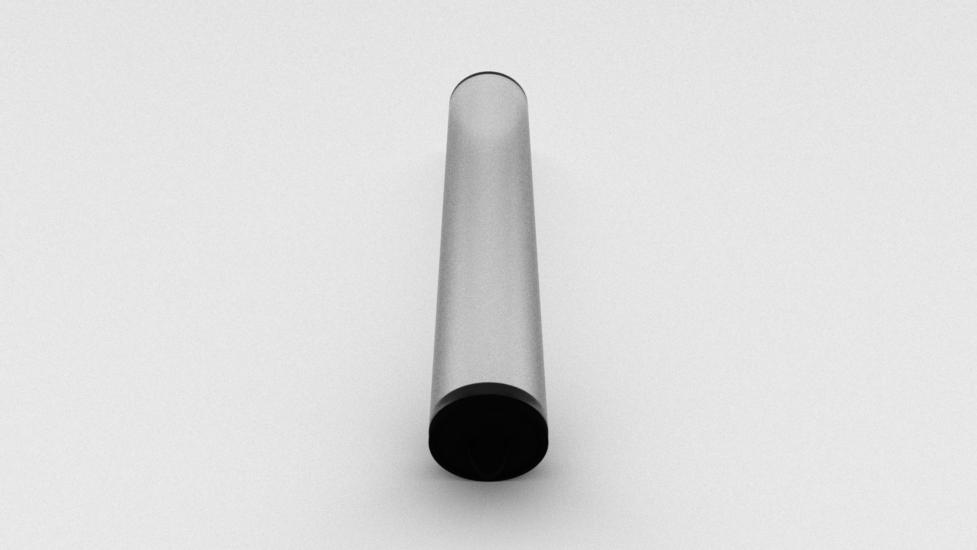 Clear Cylinder Retail Packaging 3D model_8