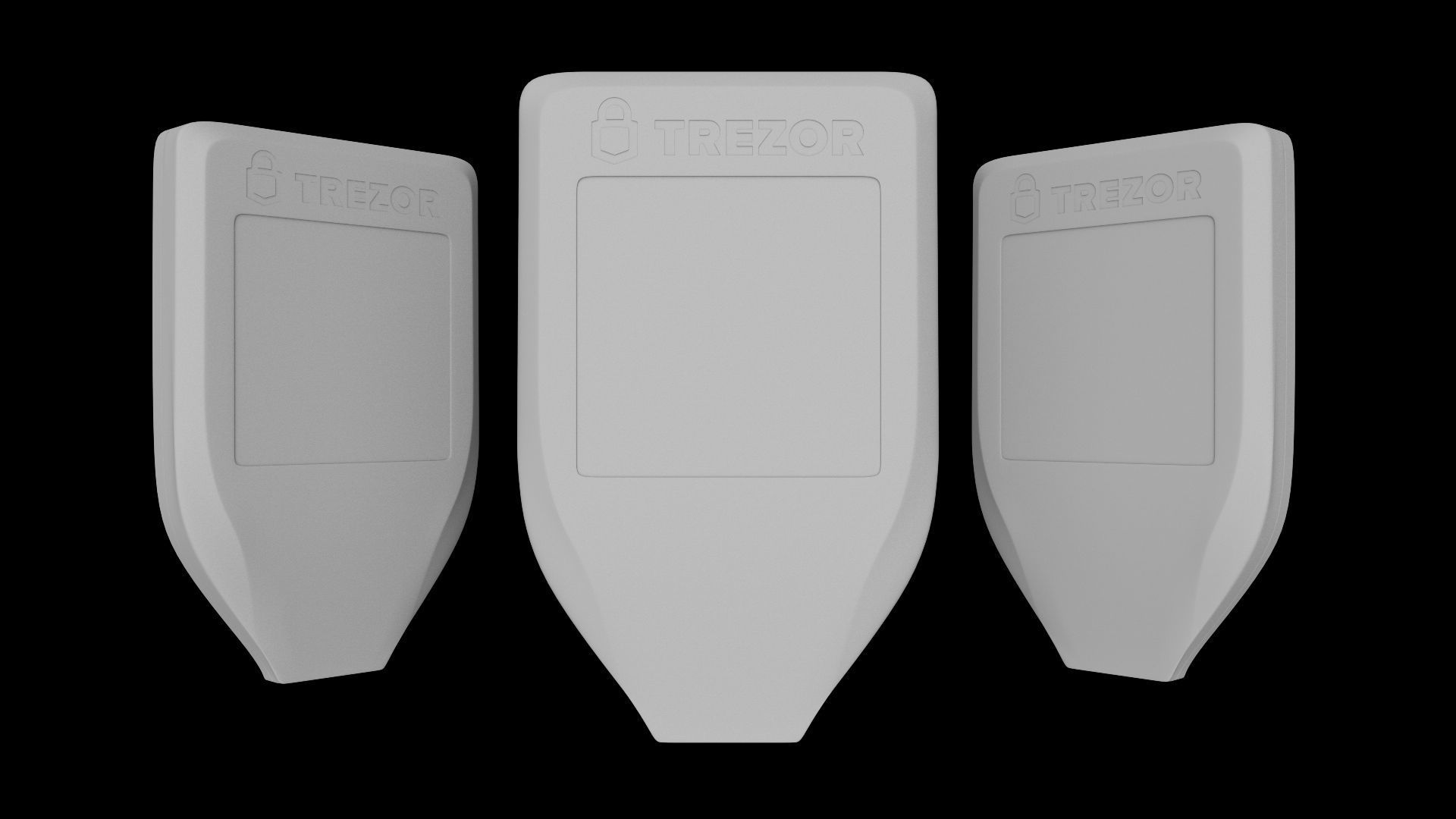 Trezor Wallet Model T 3D model_6