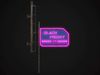 BlackFriday Neon signs Cyberpunk  PBR Game Ready model Low-poly 3D model_2