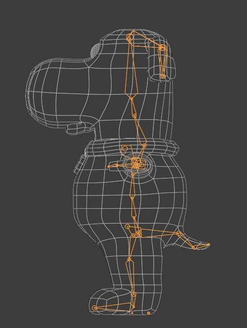 Brian Griffin from Family Guy Free low-poly 3D model_6