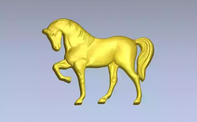 horse golden
