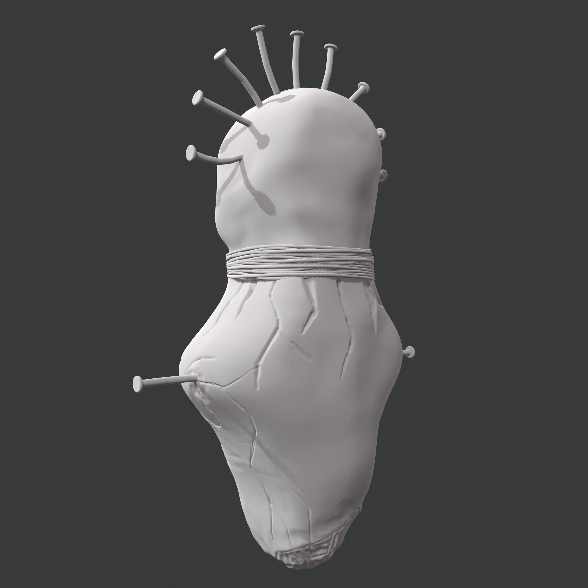 Creepy Doll 3D Print Model 3D print model_6
