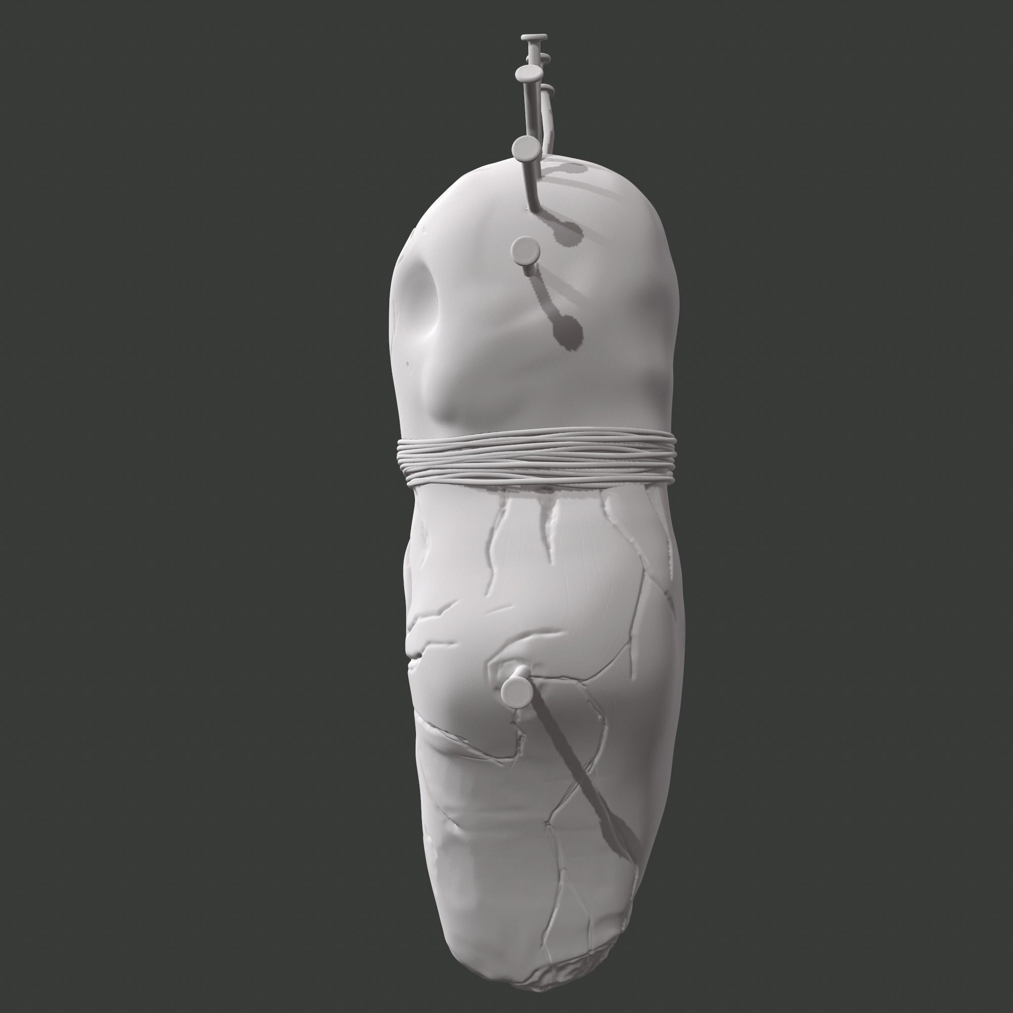 Creepy Doll 3D Print Model 3D print model_7