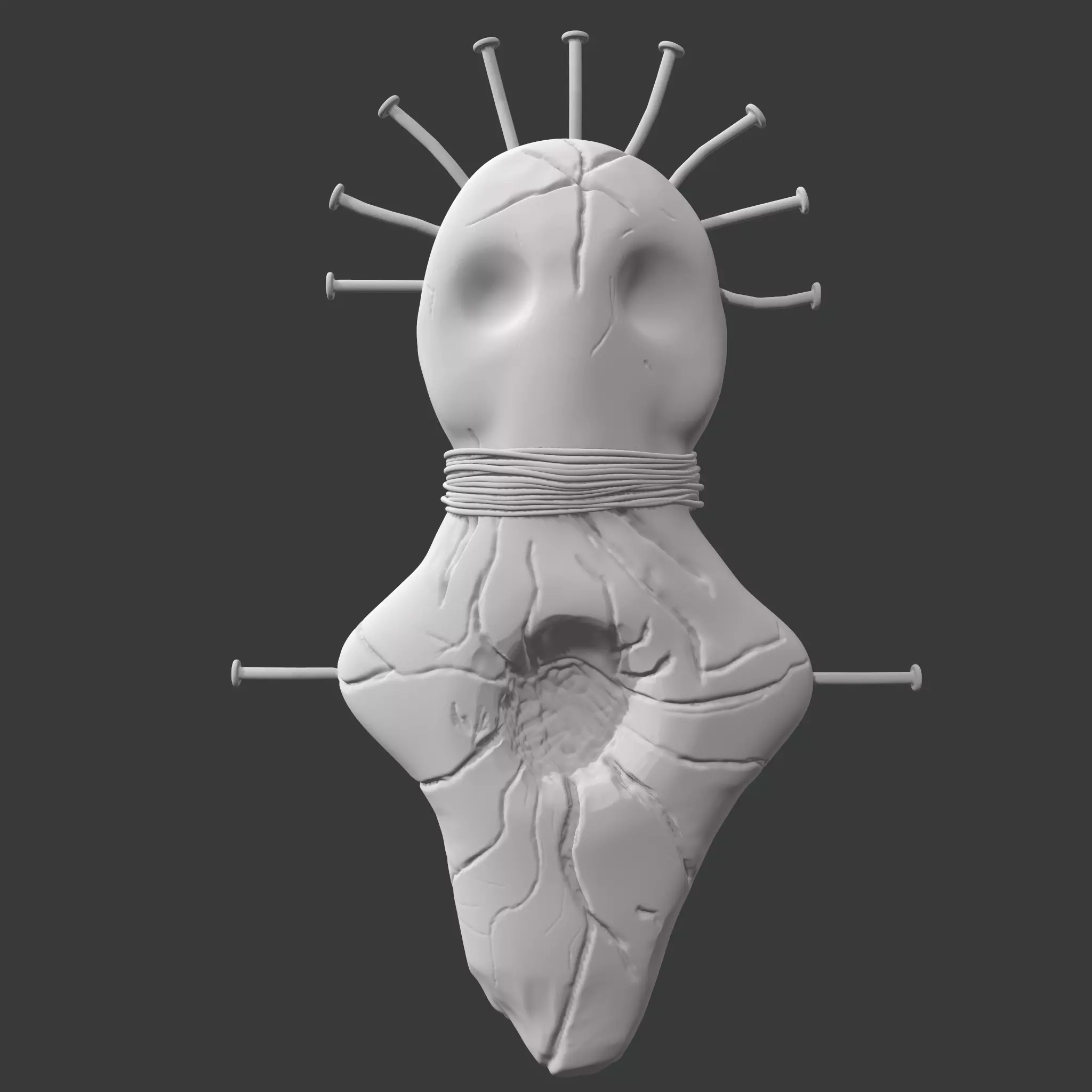 Creepy Doll 3D Print Model 3D print model_0