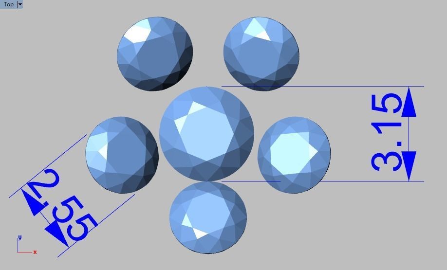 Spherical ring 3D print model_28