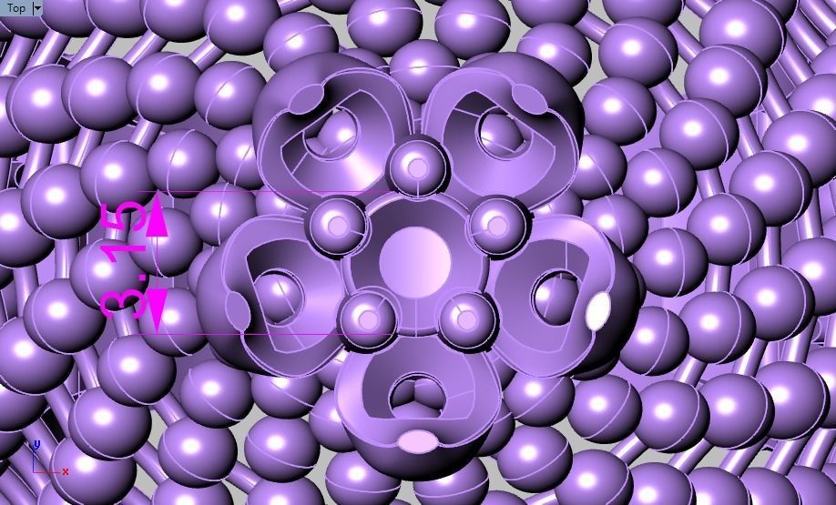 Spherical ring 3D print model_27