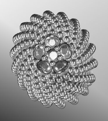 Spherical ring 3D print model_37