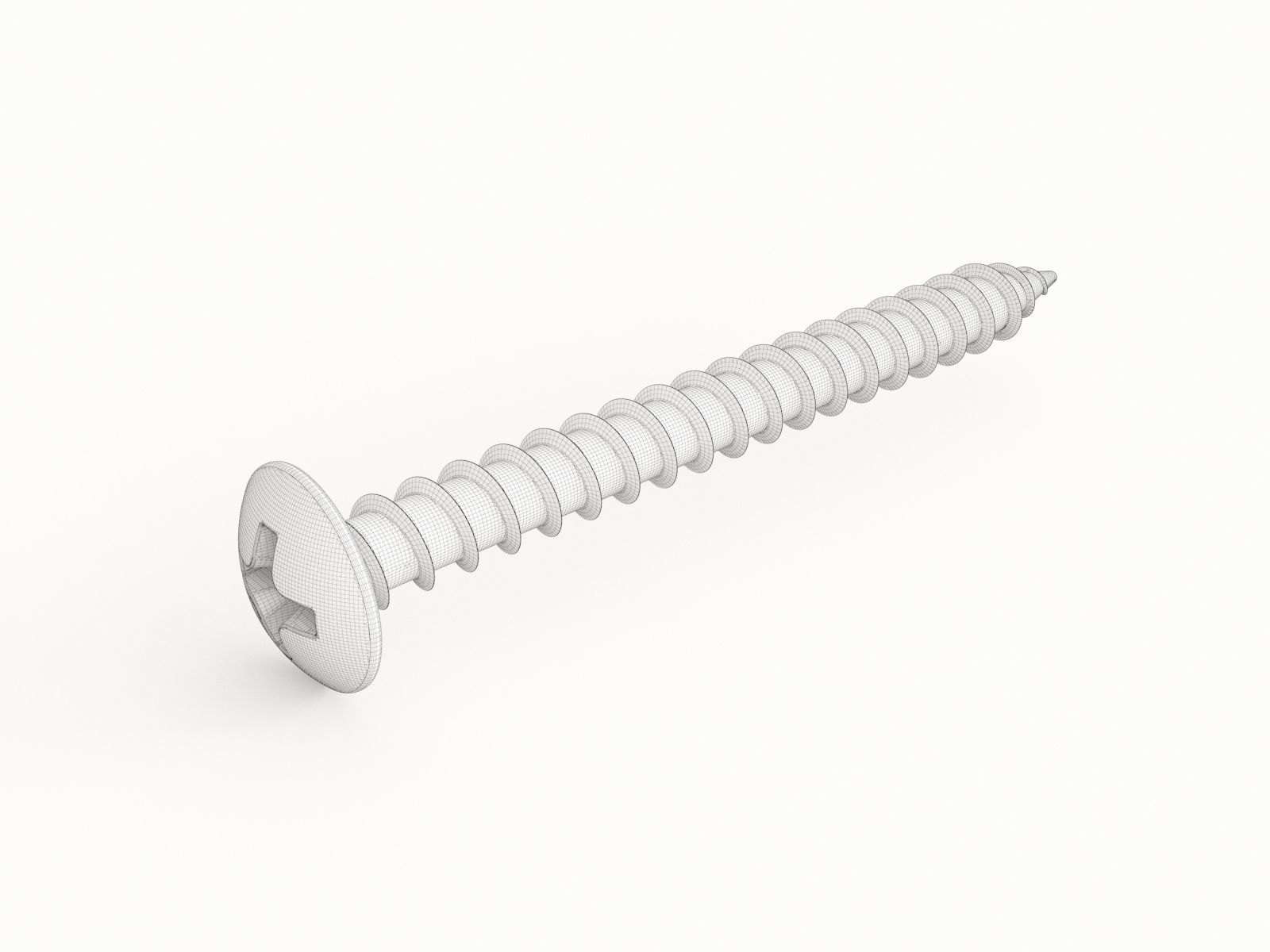 Screw 104 3D model_1