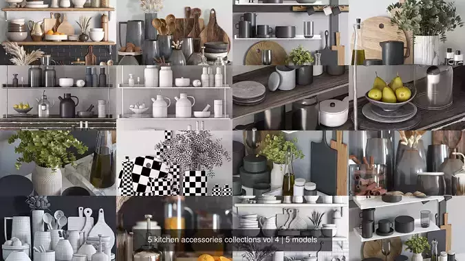 5 kitchen accessories collections vol 4 