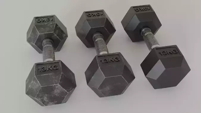 Hex Dumbbell 13 kg