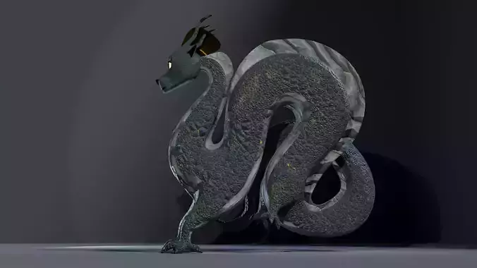 Dragon 3D model
