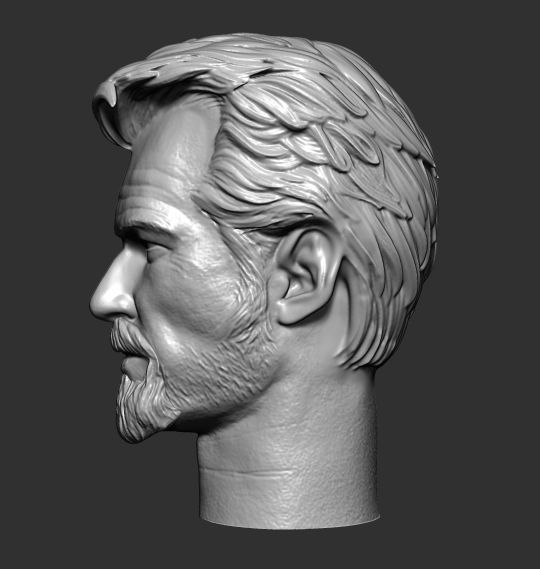  Dr fate Brosnan Headsculpt 3D print model_3