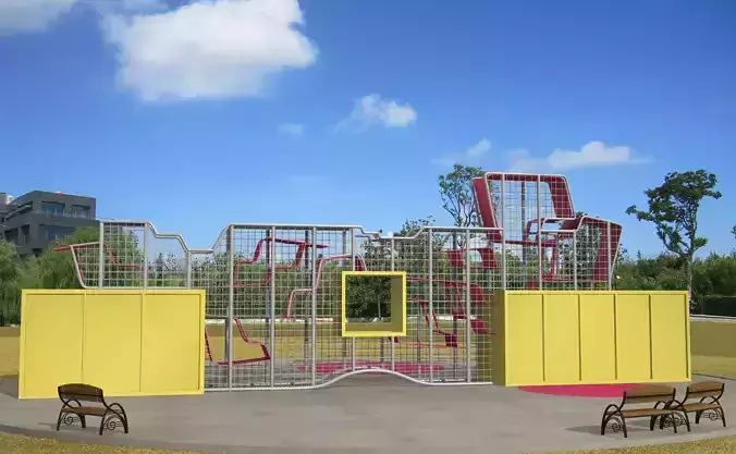 Wall holla climbing series kids playground equipment