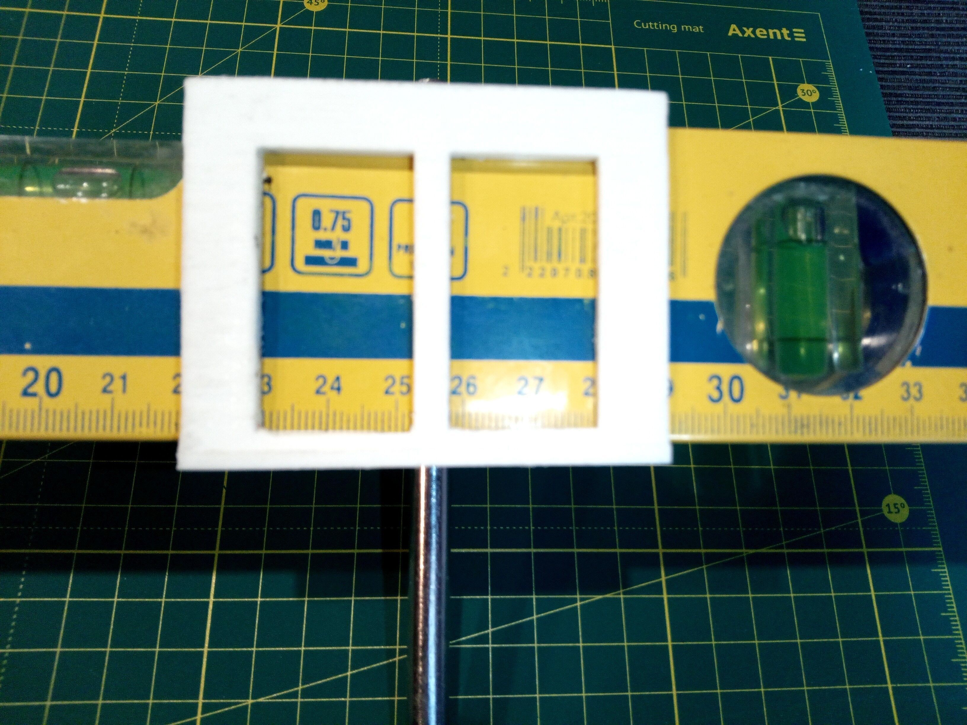 Ruler lifting device 3D print model_6