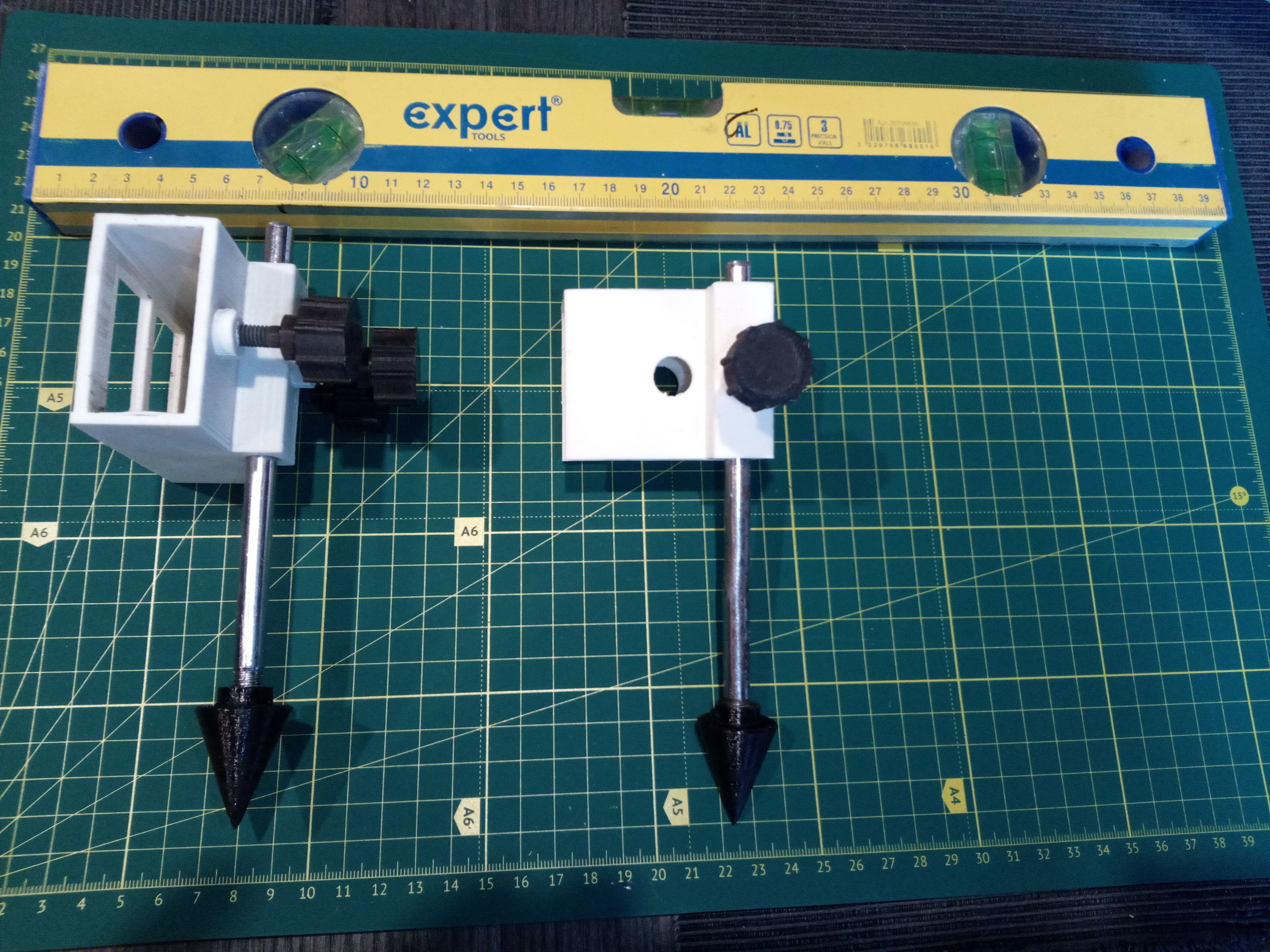 Ruler lifting device 3D print model_3