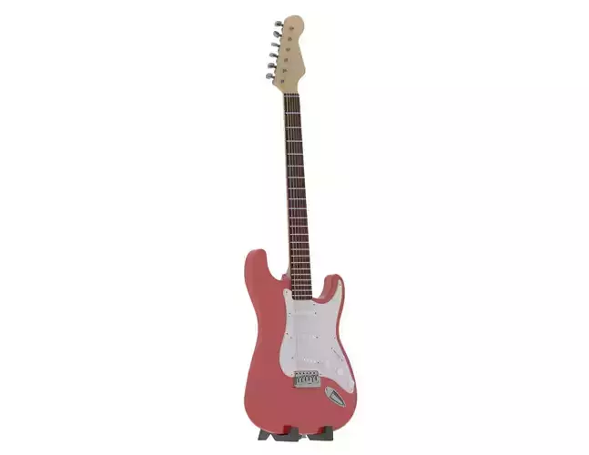 3D Printable Electric Guitar Stand