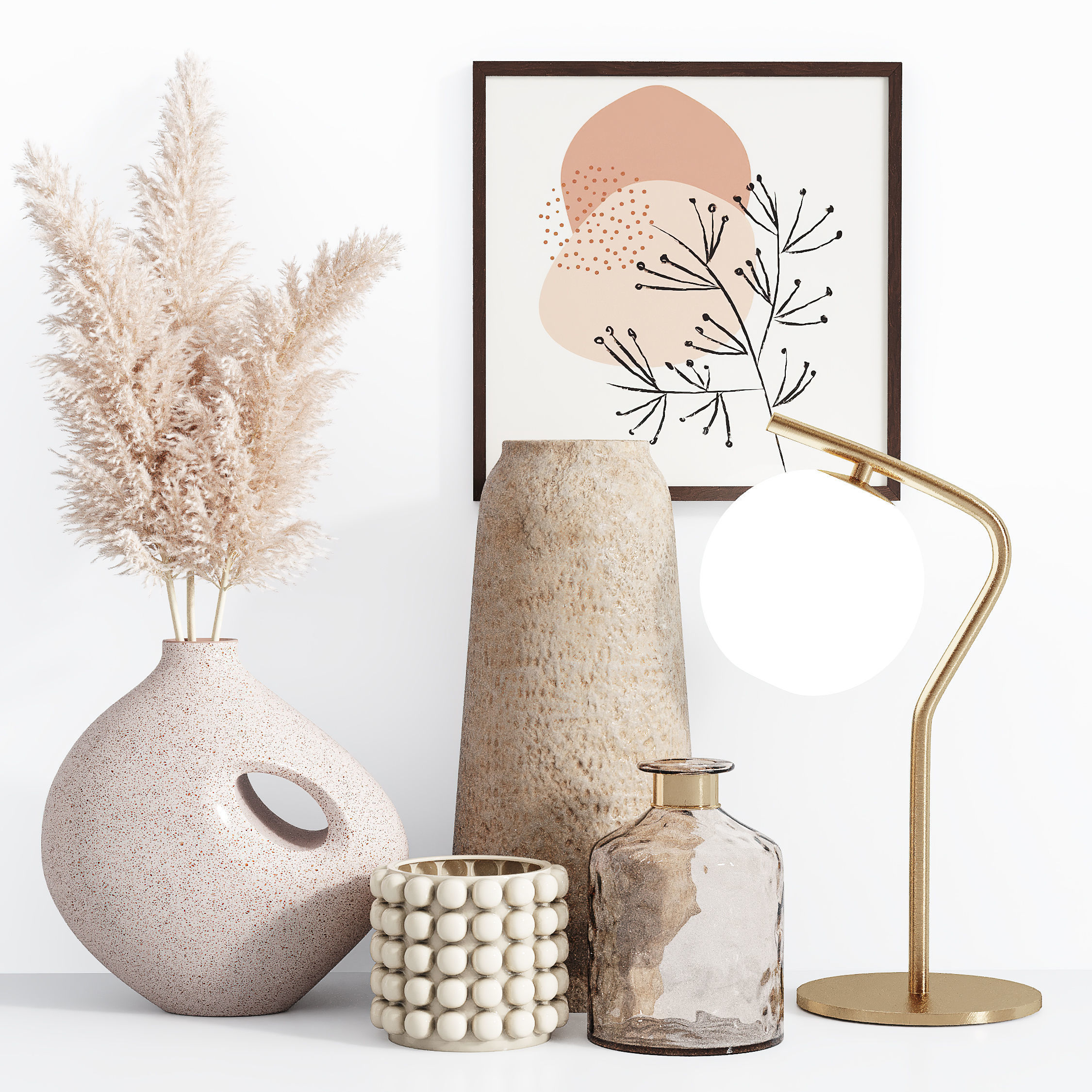 Decorative set 13 3D model_5