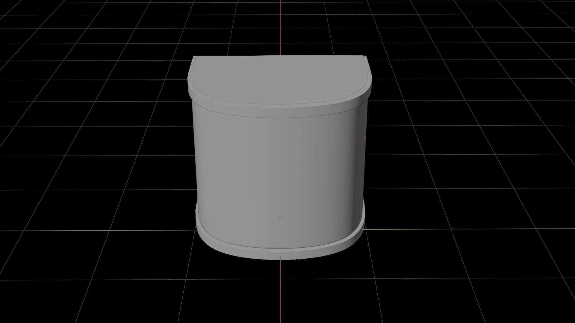 Wooden engraved angular table with classic lace 3D model_5