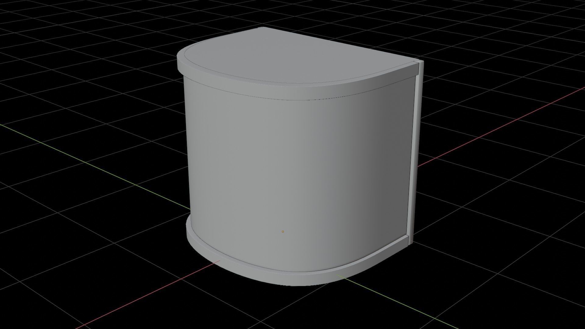 Wooden engraved angular table with classic lace 3D model_1