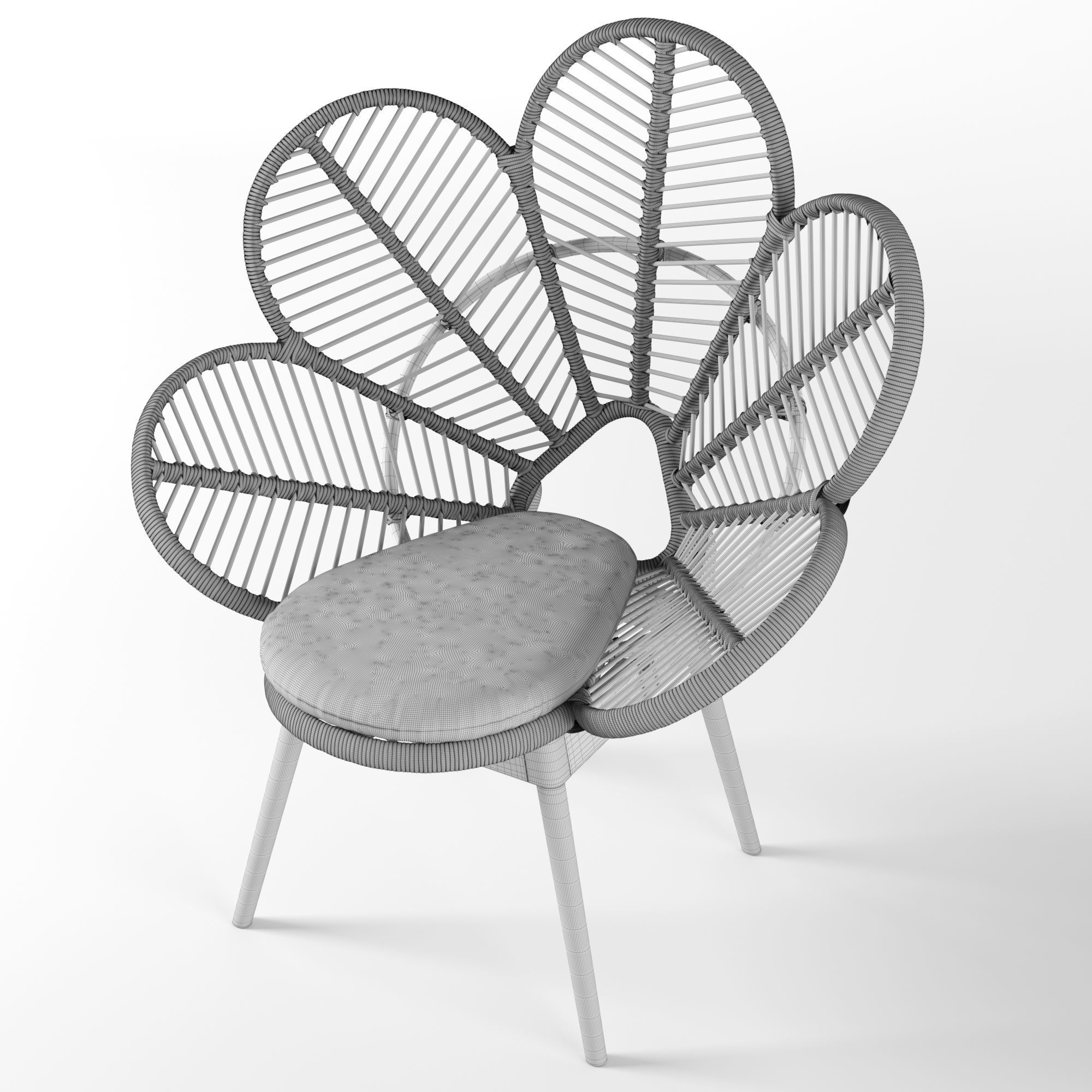 Love Tree 3D model_3