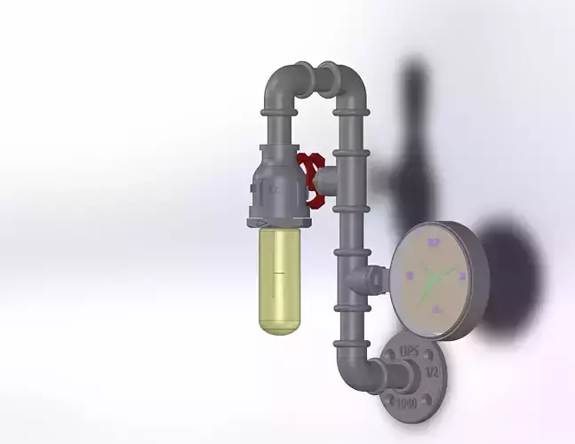 Loft sconce 3D print model