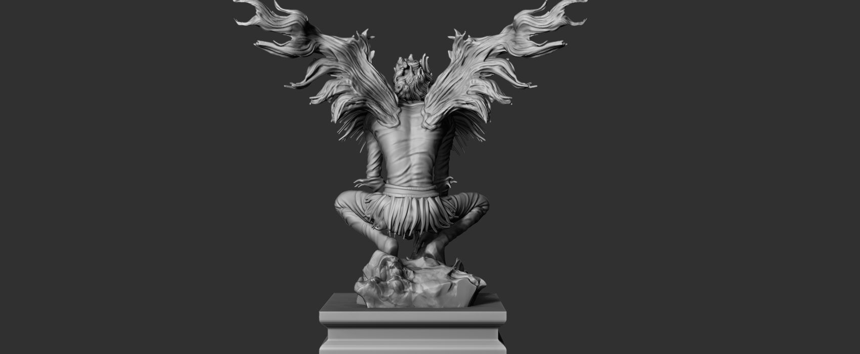 Ryuk printable 3D print model_3