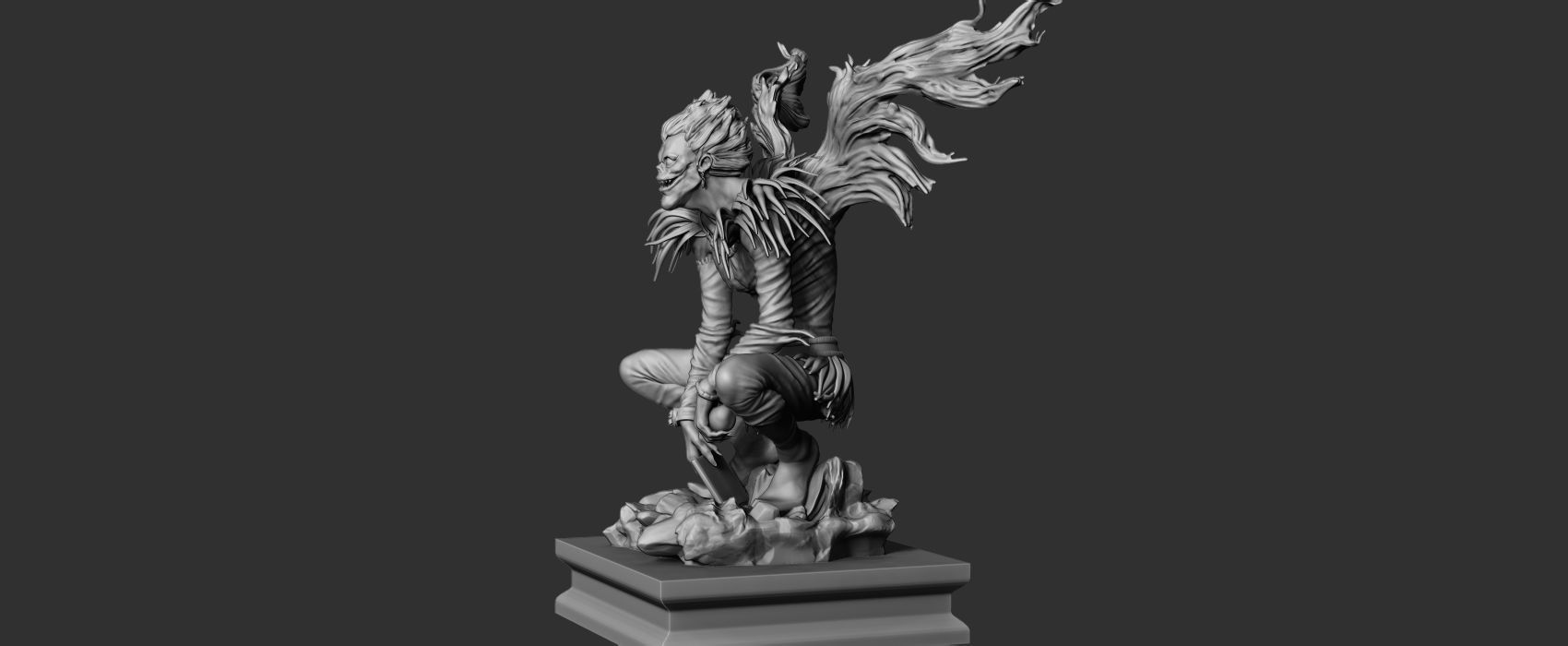 Ryuk printable 3D print model_2