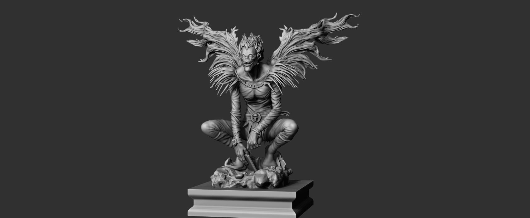 Ryuk printable 3D print model_1