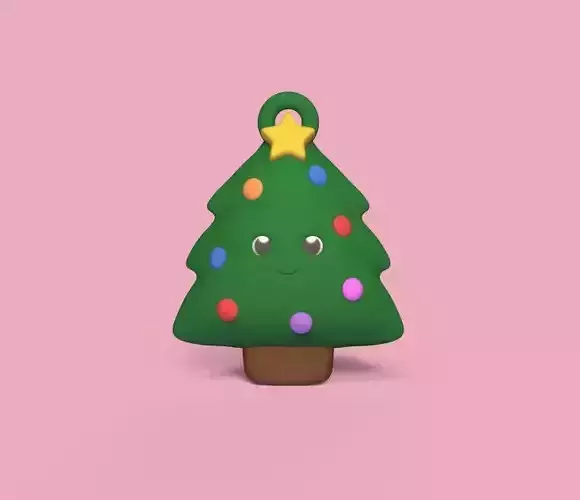 Xmas Tree Ornament 3D print model