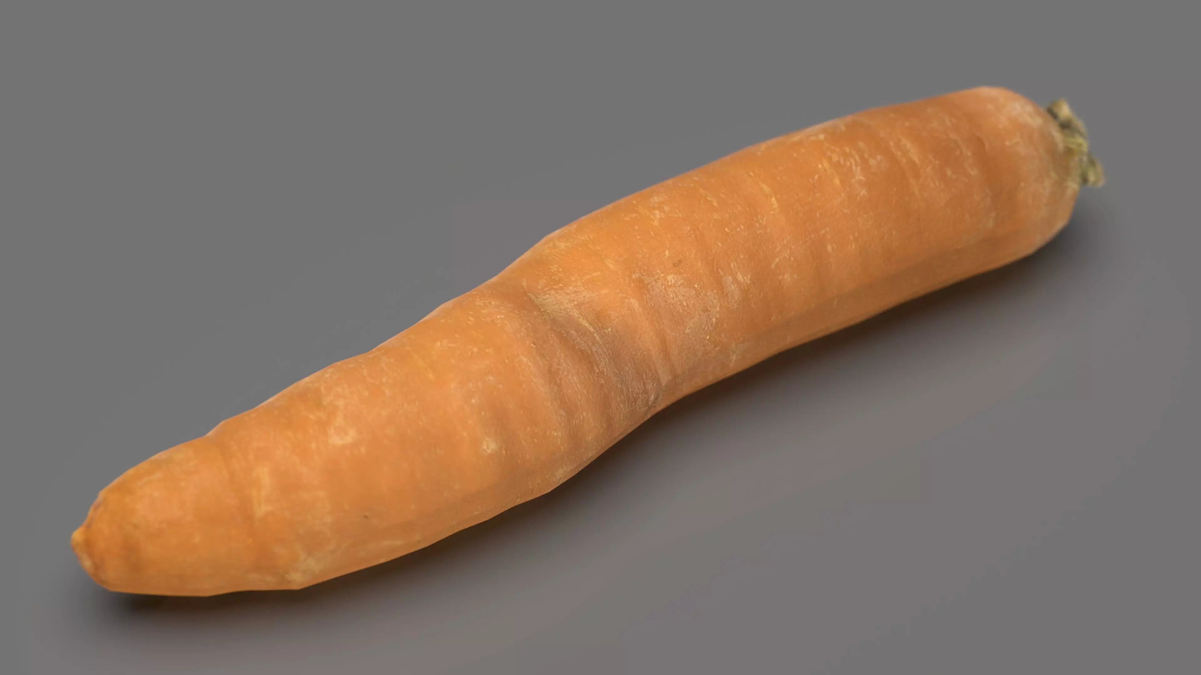 Carrot Low-poly 3D model_0
