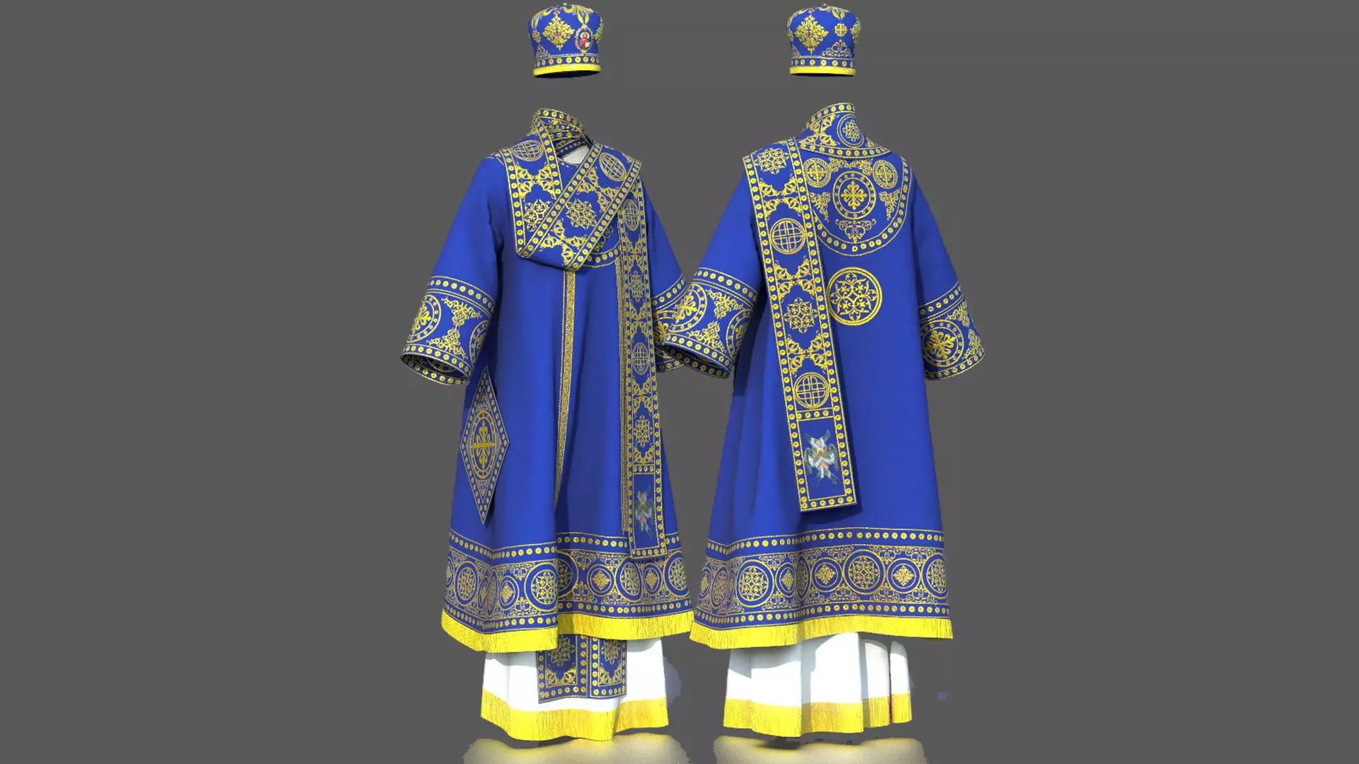 ORTODOX BISHOP VESTMENT II 3D model