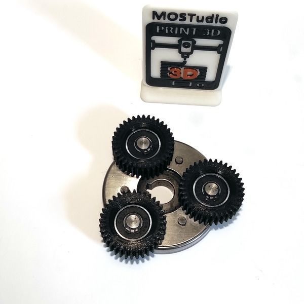 Planetary Gear Hub  3D print model_11