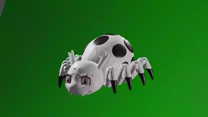 KUMOKO SPIDER FLEXI HALLOWEEN 3D print model