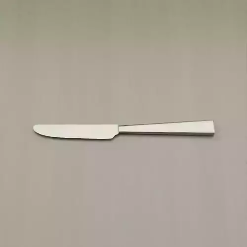Table Knife  3D model Low-poly 3D model