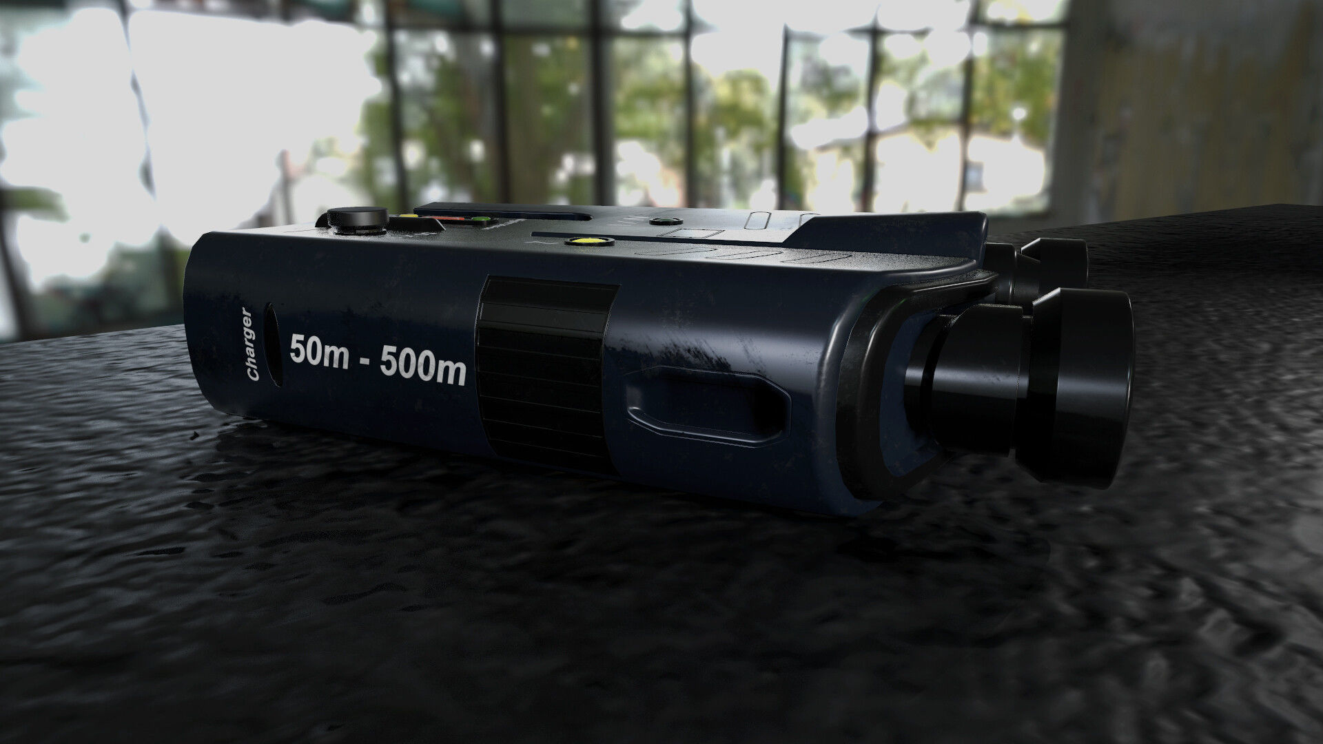 Digital Binoculars 3D model_2