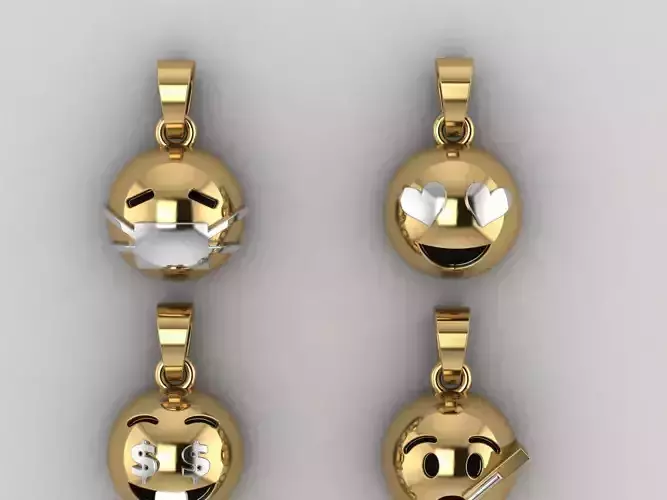  Pendants smile