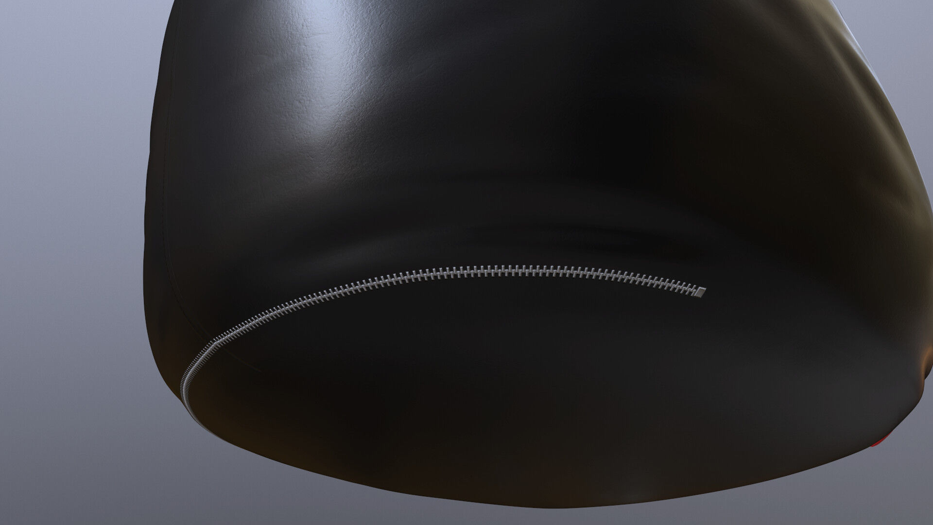 Beanbag bean bag chair 3D model_6