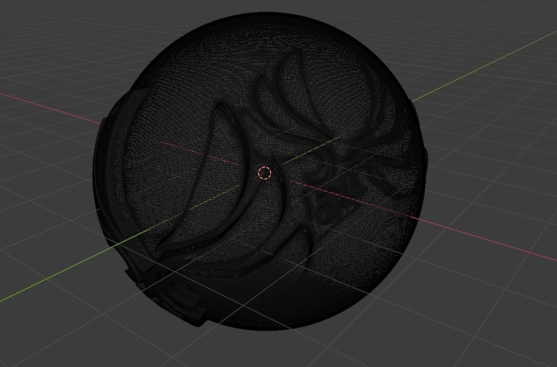 Anemoculus Genshin Impact With LED slots 3D Print Ready 3D print model_11