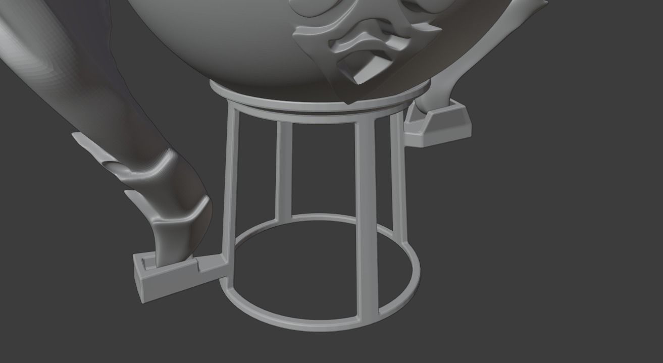 Anemoculus Genshin Impact With LED slots 3D Print Ready 3D print model_19