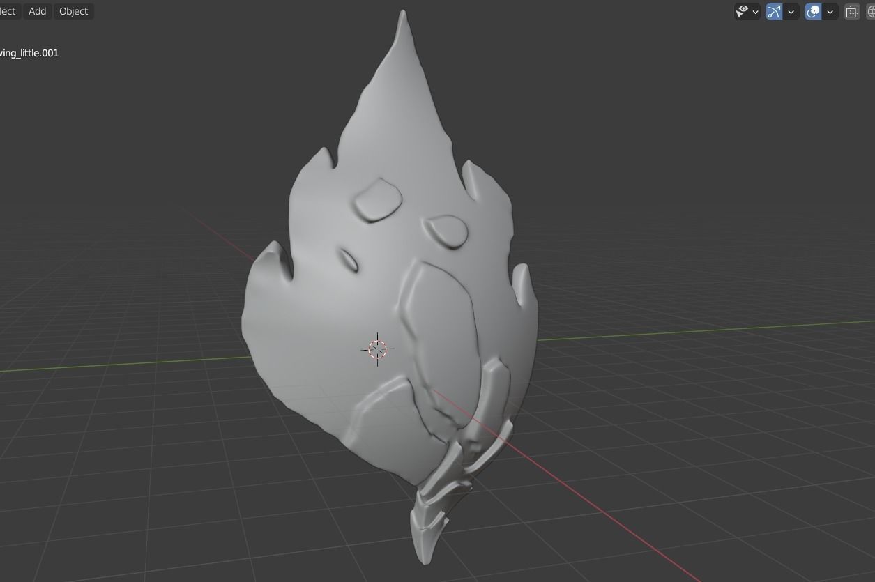 Anemoculus Genshin Impact With LED slots 3D Print Ready 3D print model_15