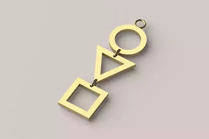 Squid game pendant SG 2