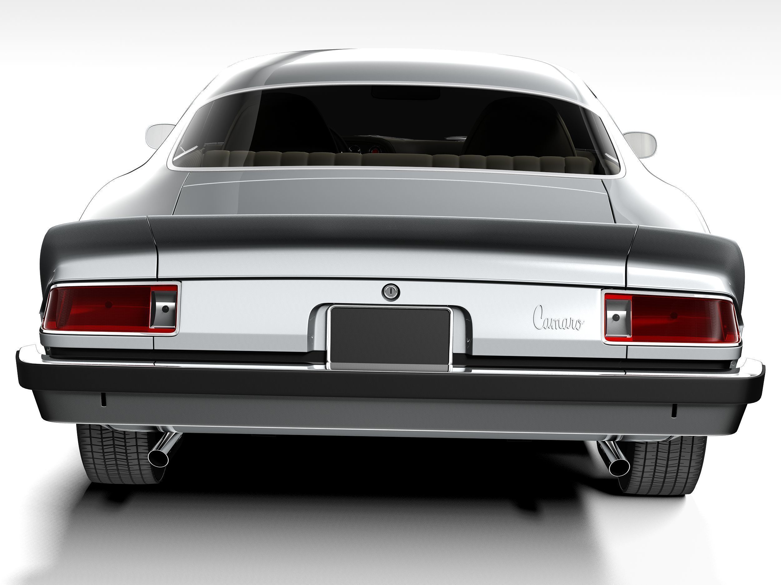 Chevrolet Camaro 1974 3D model_8