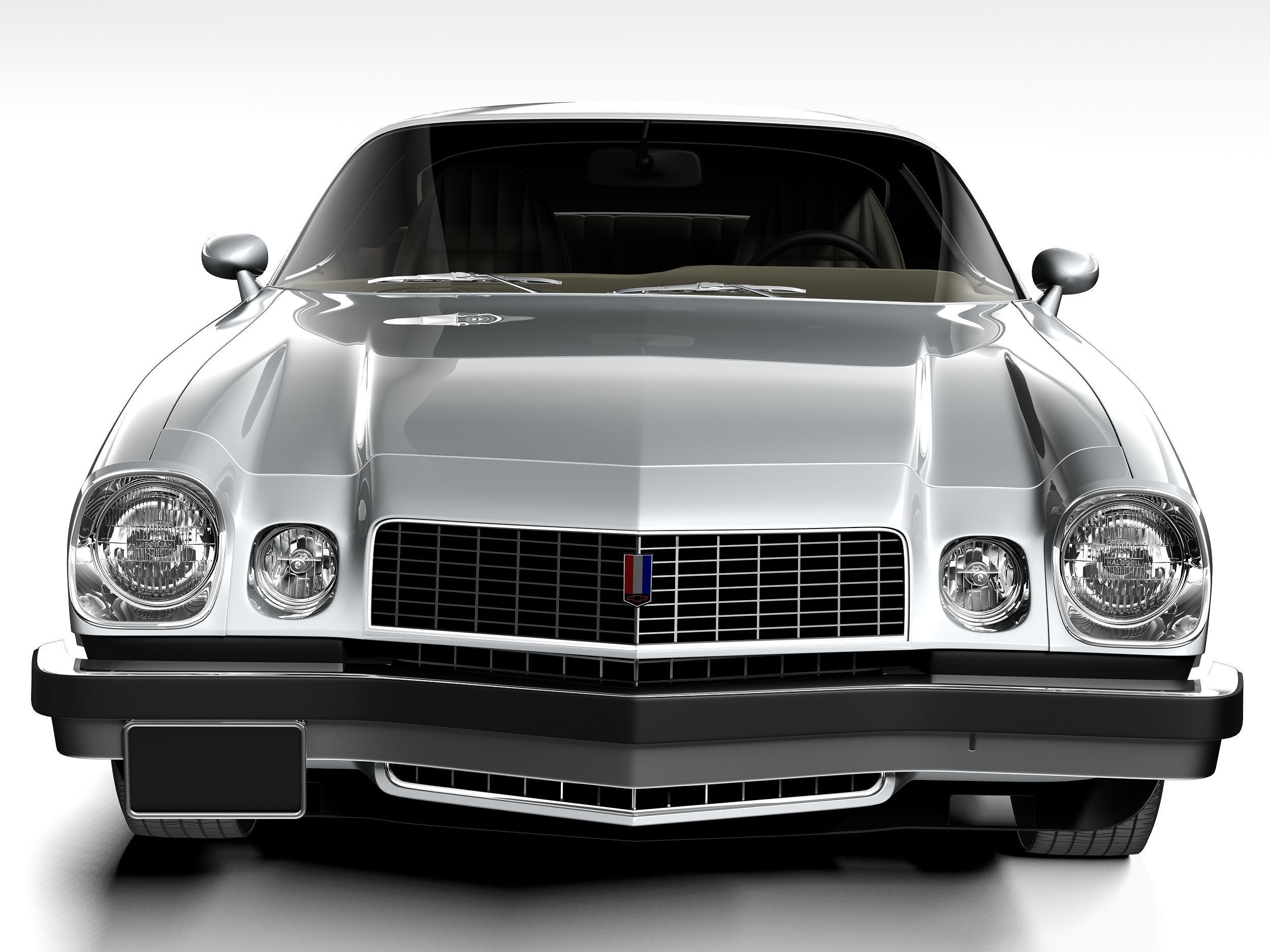 Chevrolet Camaro 1974 3D model_9